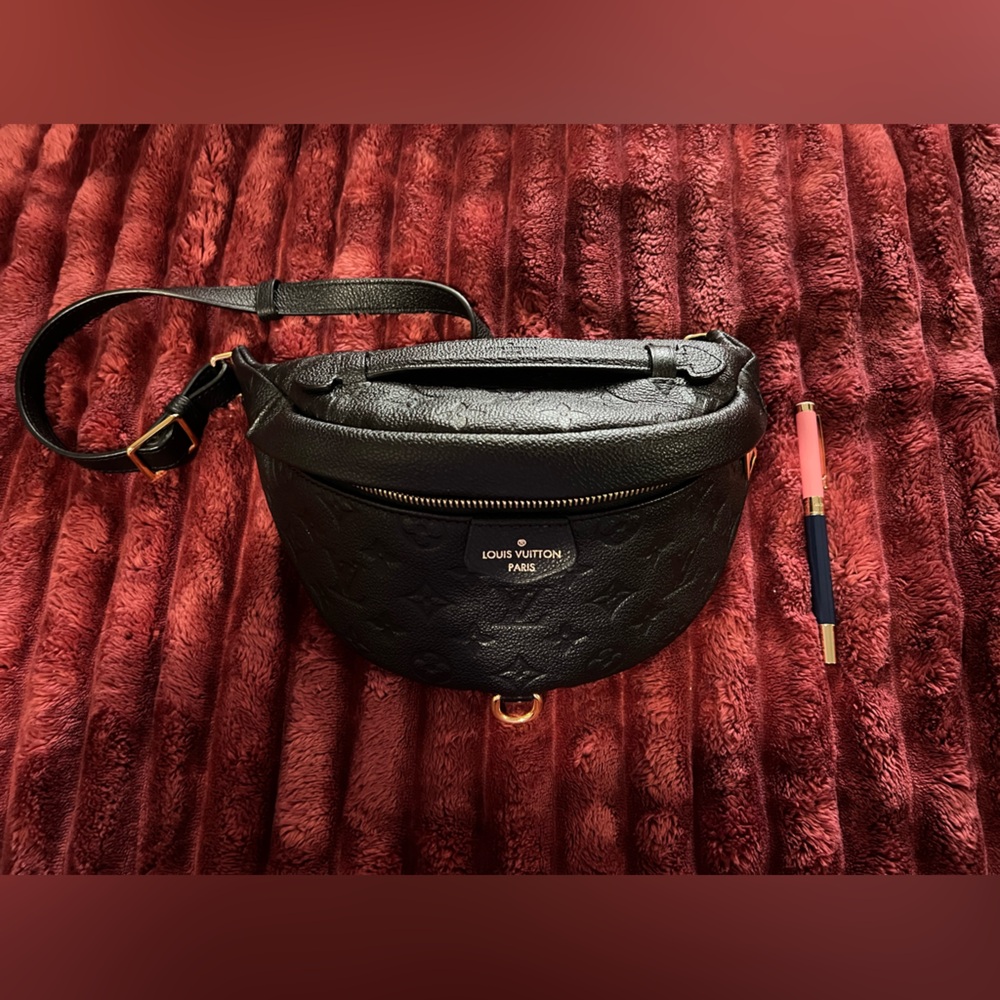 Louis Vuitton Black Empriente Bum Bag